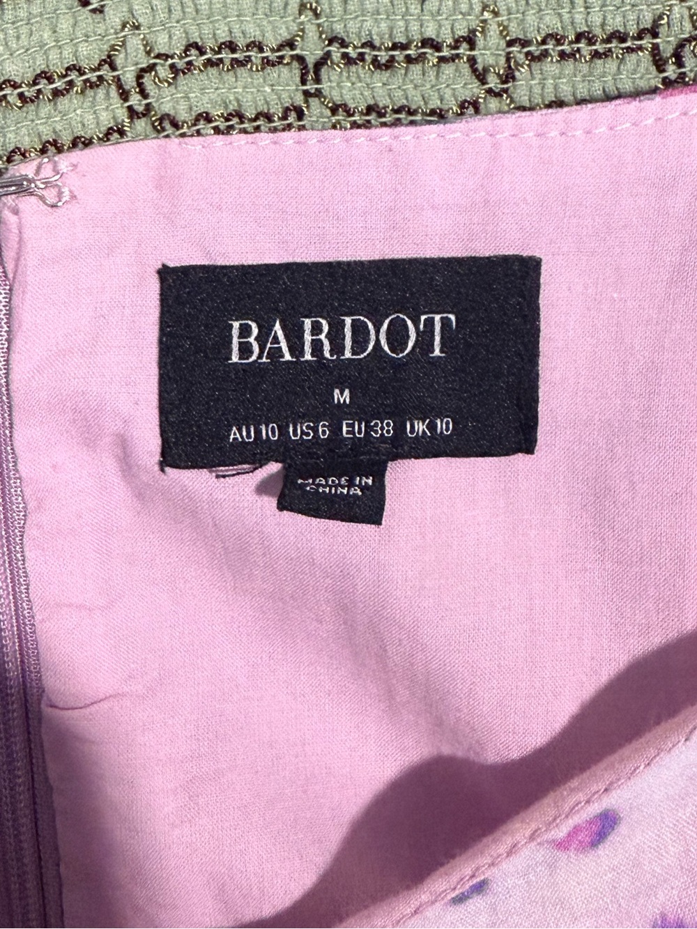 Bardot Mini Dress size M - Picture 5 of 5